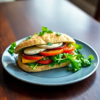 Tuscan Veggie Sandwich