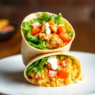Spicy Chicken Wrap