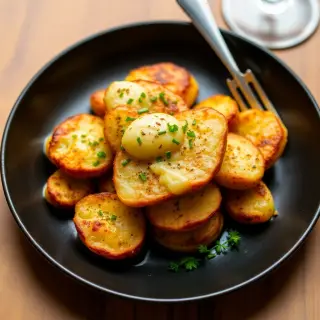 Parmesan Smashed Potatoes
